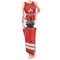 Custom Canada Ringuette Tank Maxi Dress Team Canada Dominates The Game