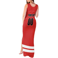 Custom Canada Ringuette Tank Maxi Dress Team Canada Dominates The Game