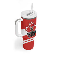 Custom Canada Ringuette Tumbler With Handle Team Canada Dominates The Game