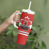 Custom Canada Ringuette Tumbler With Handle Team Canada Dominates The Game