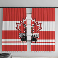 Canada Ringuette Window Curtain Team Canada Dominates The Game