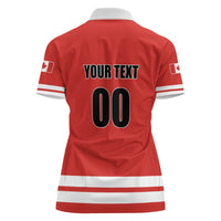 Custom Canada Ringuette Women Polo Shirt Team Canada Dominates The Game
