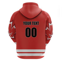 Custom Canada Ringuette Zip Hoodie Team Canada Dominates The Game