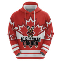 Custom Canada Ringuette Zip Hoodie Team Canada Dominates The Game