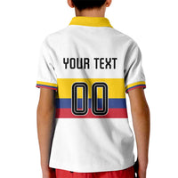 Custom Football 2024 Colombia 100th Anniversary Kid Polo Shirt Limited Edition