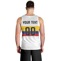 Custom Football 2024 Colombia 100th Anniversary Men Tank Top Limited Edition