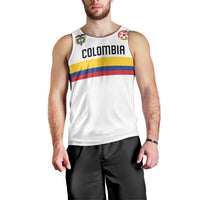 Custom Football 2024 Colombia 100th Anniversary Men Tank Top Limited Edition