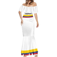 Custom Football 2024 Colombia 100th Anniversary Mermaid Dress Limited Edition