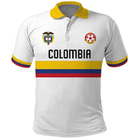 Custom Football 2024 Colombia 100th Anniversary Polo Shirt Limited Edition
