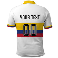 Custom Football 2024 Colombia 100th Anniversary Polo Shirt Limited Edition