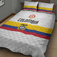 Football 2024 Colombia 100th Anniversary Quilt Bed Set Limited Edition