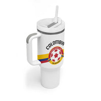 Custom Football 2024 Colombia 100th Anniversary Tumbler With Handle Limited Edition