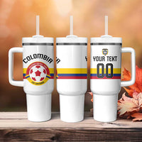 Custom Football 2024 Colombia 100th Anniversary Tumbler With Handle Limited Edition
