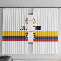 Football 2024 Colombia 100th Anniversary Window Curtain Limited Edition
