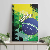 Brasil Canvas Wall Art Dynamic Sporty Style