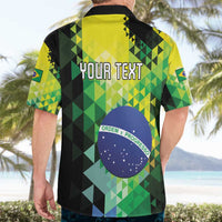 Personalized Brasil Hawaiian Shirt Dynamic Sporty Style