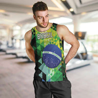 Personalized Brasil Men Tank Top Dynamic Sporty Style