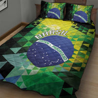 Brasil Quilt Bed Set Dynamic Sporty Style