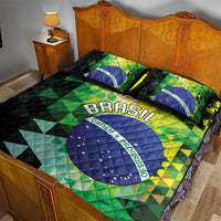 Brasil Quilt Bed Set Dynamic Sporty Style