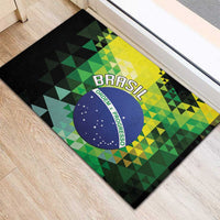 Brasil Rubber Doormat Dynamic Sporty Style