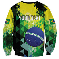Personalized Brasil Sweatshirt Dynamic Sporty Style