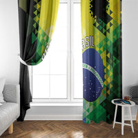 Brasil Window Curtain Dynamic Sporty Style