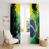 Brasil Window Curtain Dynamic Sporty Style
