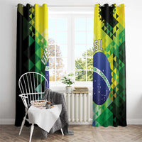 Brasil Window Curtain Dynamic Sporty Style