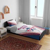 Baseball Puerto Rico 2025 Bedding Set Team Rubio Retro Style