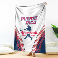 Baseball Puerto Rico 2025 Blanket Team Rubio Retro Style