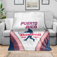 Baseball Puerto Rico 2025 Blanket Team Rubio Retro Style