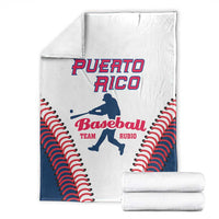 Baseball Puerto Rico 2025 Blanket Team Rubio Retro Style