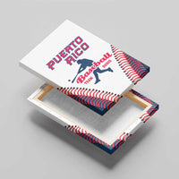 Baseball Puerto Rico 2025 Canvas Wall Art Team Rubio Retro Style
