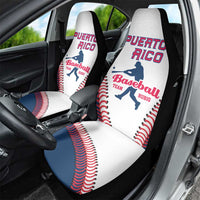 Baseball Puerto Rico 2025 Car Seat Cover Team Rubio Retro Style