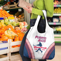 Baseball Puerto Rico 2025 Grocery Bag Team Rubio Retro Style