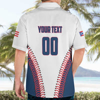Custom Baseball Puerto Rico 2025 Hawaiian Shirt Team Rubio Retro Style