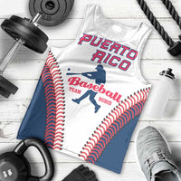 Custom Baseball Puerto Rico 2025 Men Tank Top Team Rubio Retro Style