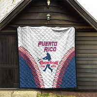 Baseball Puerto Rico 2025 Quilt Team Rubio Retro Style