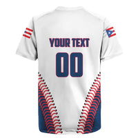 Custom Baseball Puerto Rico 2025 Rugby Jersey Team Rubio Retro Style