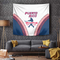 Baseball Puerto Rico 2025 Tapestry Team Rubio Retro Style