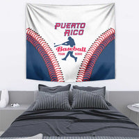 Baseball Puerto Rico 2025 Tapestry Team Rubio Retro Style