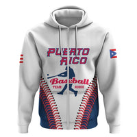 Custom Baseball Puerto Rico 2025 Zip Hoodie Team Rubio Retro Style