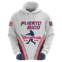 Custom Baseball Puerto Rico 2025 Zip Hoodie Team Rubio Retro Style