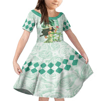 Kentucky Horse Racing Family Matching Mermaid Dress and Hawaiian Shirt Fancy Lady With Derby Mint Julep Cocktail - Wonder Print Shop