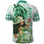 Kentucky Horse Racing Polo Shirt Fancy Lady With Derby Mint Julep Cocktail