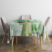 Kentucky Horse Racing Tablecloth Fancy Lady With Derby Mint Julep Cocktail - Wonder Print Shop