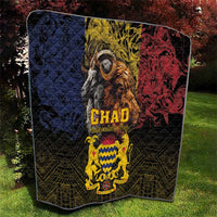 Chad Independence Day 1960 Quilt Tchad Goat and Lion African Pattern - Wonder Print Shop