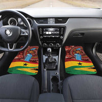 Panafest Car Mats Ghana Tropical African Pattern - Wonder Print Shop