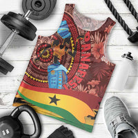 Panafest Men Tank Top Ghana Tropical African Pattern - Wonder Print Shop