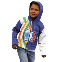 India Independence Day Kid Hoodie Mandala Paisley Floral - Wonder Print Shop